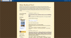 Desktop Screenshot of make-biodiesel-now.blogspot.com
