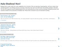 Tablet Screenshot of make-biodiesel-now.blogspot.com