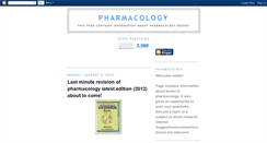 Desktop Screenshot of pharmaupdates.blogspot.com