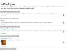 Tablet Screenshot of half-full-glass.blogspot.com