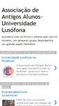 Mobile Screenshot of aaa-lusofona-lisboa.blogspot.com
