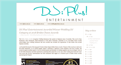 Desktop Screenshot of dj-plus.blogspot.com