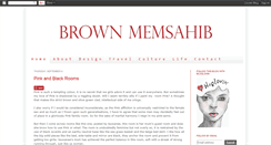Desktop Screenshot of brownmemsahib.blogspot.com