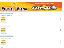 Tablet Screenshot of futsalseniorviana.blogspot.com