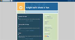 Desktop Screenshot of knightkat.blogspot.com