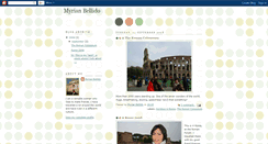 Desktop Screenshot of myrianbellido.blogspot.com