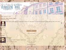 Tablet Screenshot of classical-doll.blogspot.com