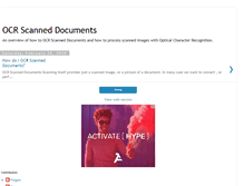 Tablet Screenshot of ocrscanned.blogspot.com