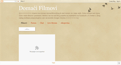 Desktop Screenshot of domacifilmoviblog.blogspot.com