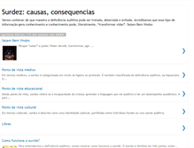 Tablet Screenshot of causaseconsequenciasdasurdez.blogspot.com