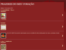 Tablet Screenshot of joana-prazeresdomeucorao.blogspot.com