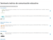 Tablet Screenshot of cimecomunicacioneducativa.blogspot.com