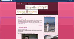 Desktop Screenshot of elenagray.blogspot.com