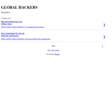 Tablet Screenshot of globalhackers.blogspot.com