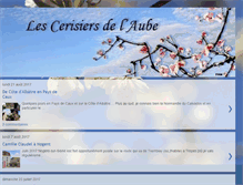 Tablet Screenshot of cerisiersdelaube.blogspot.com