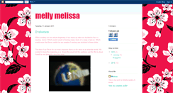 Desktop Screenshot of melissa-mellymelissa.blogspot.com