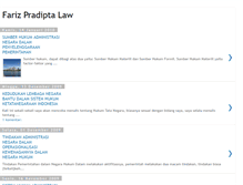 Tablet Screenshot of farizpradiptalaw.blogspot.com