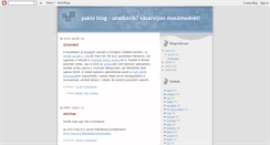 Desktop Screenshot of blogpaklo.blogspot.com