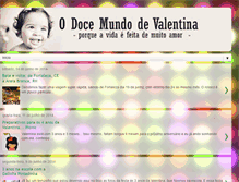 Tablet Screenshot of odocemundodevalentina.blogspot.com