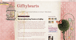 Desktop Screenshot of gifftyhearts.blogspot.com