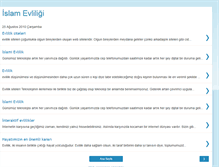 Tablet Screenshot of islamevliligi1.blogspot.com