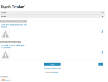 Tablet Screenshot of esprittendue.blogspot.com