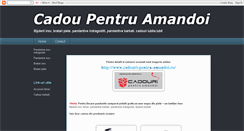 Desktop Screenshot of cadoupentruamandoi.blogspot.com