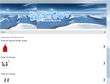 Tablet Screenshot of hunter-melhor.blogspot.com