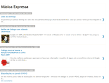 Tablet Screenshot of expressamusica.blogspot.com