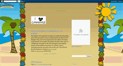 Desktop Screenshot of cruz6thgrademath.blogspot.com