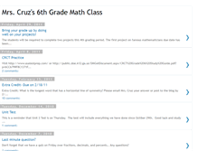 Tablet Screenshot of cruz6thgrademath.blogspot.com