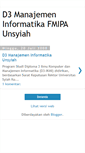 Mobile Screenshot of d3mi-unsyiah.blogspot.com