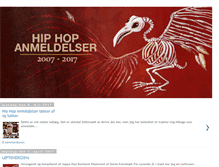 Tablet Screenshot of hiphopanmeldelser.blogspot.com