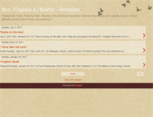 Tablet Screenshot of ginna-sermons.blogspot.com