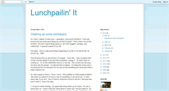 Desktop Screenshot of lunchpailinit.blogspot.com