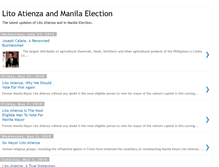 Tablet Screenshot of litoatienza-and-manilaelection.blogspot.com