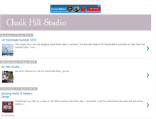 Tablet Screenshot of chalkhillstudio.blogspot.com