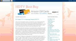 Desktop Screenshot of hdtv-best-buy.blogspot.com