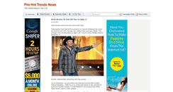 Desktop Screenshot of fire-hot-trends.blogspot.com