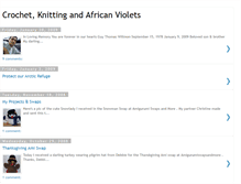 Tablet Screenshot of crochetandviolets.blogspot.com