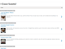 Tablet Screenshot of icravesweets.blogspot.com