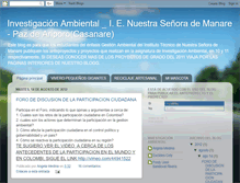 Tablet Screenshot of cienciasnaturalesmanare.blogspot.com