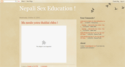 Desktop Screenshot of 3xnepali.blogspot.com