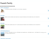 Tablet Screenshot of fausettfam.blogspot.com