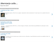 Tablet Screenshot of marmanjocaido.blogspot.com