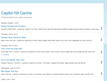 Tablet Screenshot of capitolhillcanine.blogspot.com