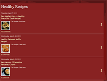 Tablet Screenshot of healthyrecipesindex.blogspot.com