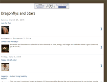 Tablet Screenshot of dragonflysandstars.blogspot.com