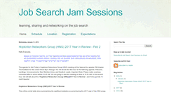 Desktop Screenshot of jobsearchjamsessions.blogspot.com