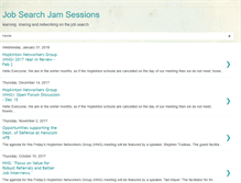 Tablet Screenshot of jobsearchjamsessions.blogspot.com
